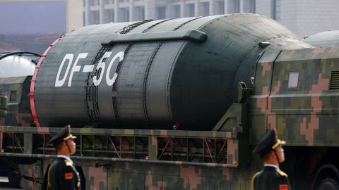 DF-5C, en el desfile militar de Pekn.