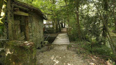 Senda peatonal hasta la aldea de Xei