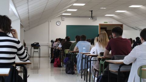 Prueba de EBAU en Asturias