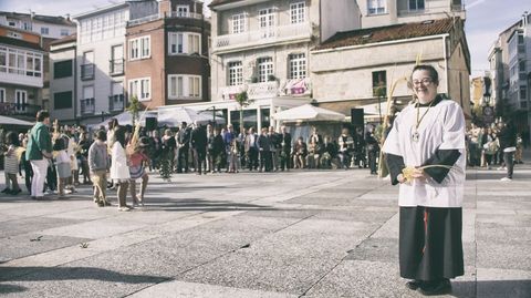 SEMANA SANTA EN BARBANZA, PROCESIN DE LA BORRIQUITA Y BENDICIN DEL DOMINGO DE RAMOS