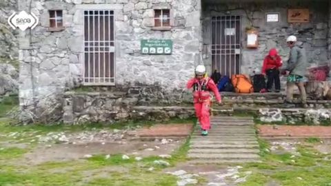 Rescate del SEPA en Picos de Europa