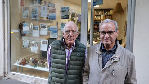 José Villaverde y Antonio Roca, en Pontevedra