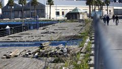 As� se encuentra el paseo de As Avenidas de Vigo