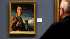 El retrato que la pintora Elena Olmos le hizo a Herminia Borrell fue donado por sus hermanos al Museo de Belas Artes de A Coru�a