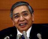 Haruhiko Kuroda. 