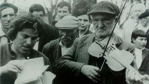O Cego de Viloalle, Mondo�edo, y su hija