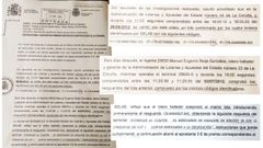 Extractos del informe policial