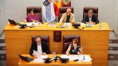 Xos� Regueira presidi� el pleno extraordinario de este viernes