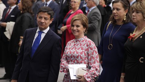 Llegada de los invitados a la ceremonia de los Premios Princesa de Asturias