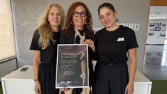 Mar�a Eugenia Alcalde, Mar�a Outeiral y B�rbara da Silva presentaron el coloquio �Que � o ballet?� que se celebrar� en el pazo de Goi�ns

