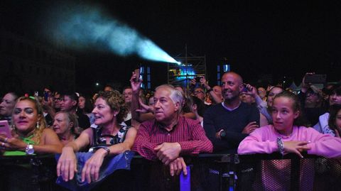 El de Rosario Flores fue el cuarto concierto de las fiestas en la Compaa, y tambin fue un xito de pblico