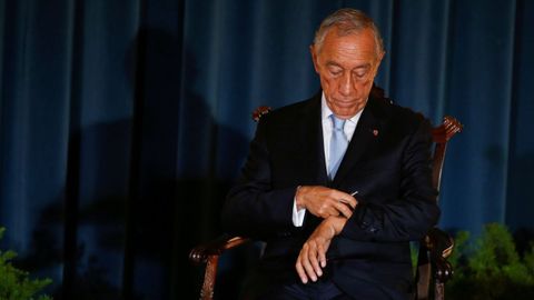 El presidente de Portugal, Marcelo Rebelo de Sousa