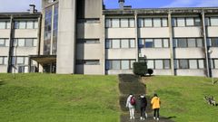 Exterior de la Facultade de Veterinaria, que tiene este curso 700 alumnos
