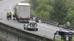 Accidente mortal en el viaducto de Mel�n