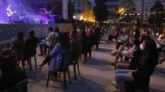 Las fiestas del pasado a�o -en la foto, el concierto de Sidecars en la plaza de Armas- se celebraron con importantes restricciones.