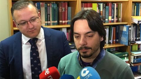 Ignacio Fern�ndez del P�ramo, concejal de Urbanismo; y Joel Garc�a, presidente de CAC-Asprocon
