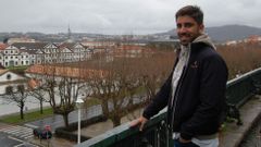 Ant�n de Vicente vive en Ferrol desde hace un a�o, cuando fich� por el Somozas