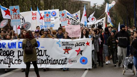 Manifestacin en Vigo