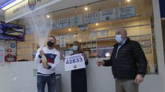 As� se vivi� el sorteo de la loter�a de Navidad en A Coru�a
