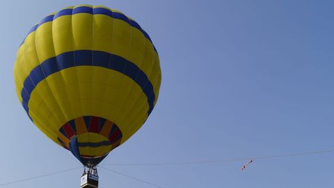 Las subidas en globo comenzaron este fin de semana en Manzaneda