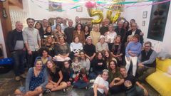 La celebraci�n tuvo lugar el s�bado y congreg� a decenas de personas