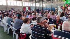 Unas 300 personas disfrutaron de la Festa da Filloa en Abell�