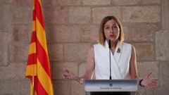 Carme Forcadell, expresidenta del Parlamento catal�n indultada por el Gobierno