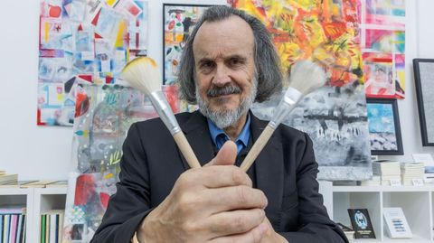 Miguel Anxo Fern�n Vello, en Espiral Maior Foro, Carballo 