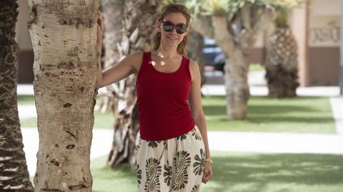 Mercedes L�pez Romero se qued� ciega al ver un eclipse sin protecci�n cuando era ni�a