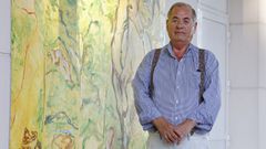 Antonio Seijas posa en la Casa da Cultura de O Valadouro, donde ofreci� ayer el preg�n de las Festas do Oito