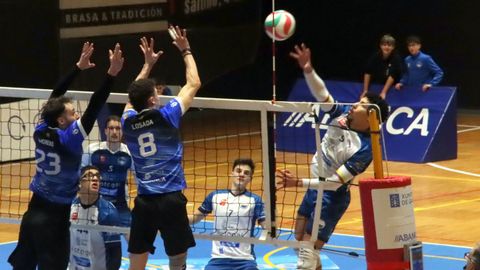 El Intasa en su visita al Boiro Rotogal este curso.