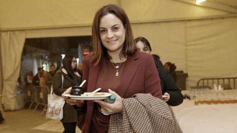 Carmela L�pez, alcaldesa de Burela, y candidata del PSOE a presidir la Diputaci�n de Lugo