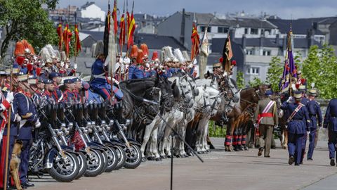 Jura de la bandera en Lugo