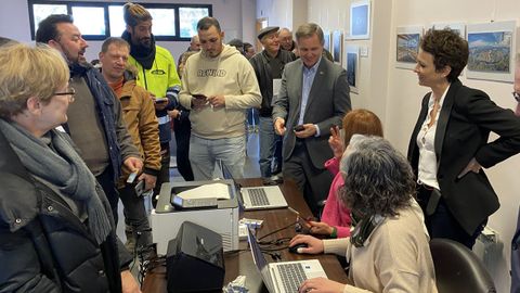 Presentaci�n del programa estatal en Parada de Sil.
