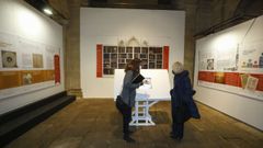 �Afonso X e Galicia� inaugurouse este martes na Igrexa da Universidade de Santiago