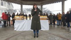 Rouco elogi� las cualidades del cap�n, que en Vilalba protagoniza una conocida feria anual 