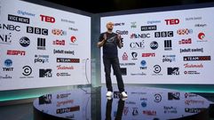 El CEO de Spotify, Daniel Ek, este mi�rcoles en Nueva York