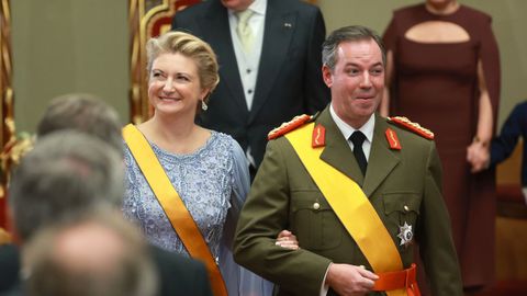La Gran Duquesa y el Gran Duque de Luxemburgo