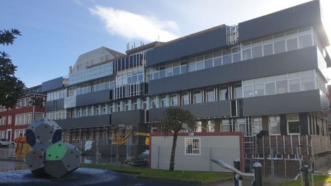 Los plenos vuelven a la Casa do Concello de Vilalba, cuya reforma est� ya cerca del final  