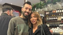 Jacobo Ovejero, dueño del Orellas, y María Patiño