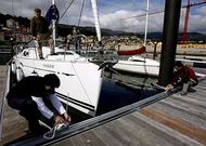 El puerto deportivo de Combarro cuenta cada vez con m�s amarres