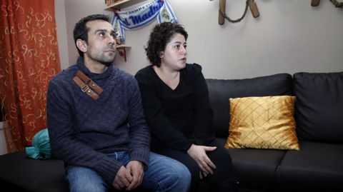 Los padres del ni�o fallecido.