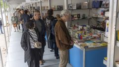 La Feira do Libro se desarrolla en la Alameda hasta el domingo