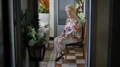 Mar�a Eugenia Rodr�guez, en su casa de A Coru�a