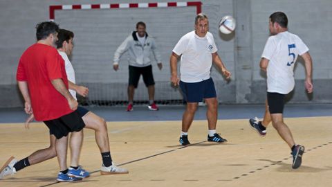 PARTIDO DE F�TBOL ENTRE EL PP Y EL PSOE DE PONTEVEDRA