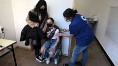 Vacunaci�n en Monforte de ni�os menores de 12 a�os