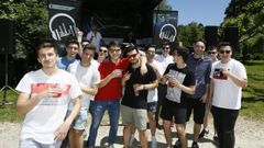 La primera edici�n de la Festa da Xuventude, en Area, en 2018