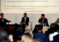 Constituci�n del Metal Cl�ster gallego, ayer en Vigo. 