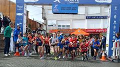Una de las pruebas celebradas este domingo en las categor�as inferiores, en las que la participaci�n es gratuita.