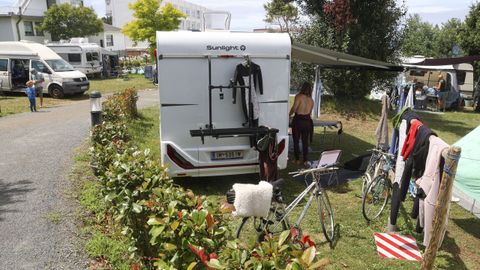 Instalaciones del cmping de Valdovio, en una imagen de archivo